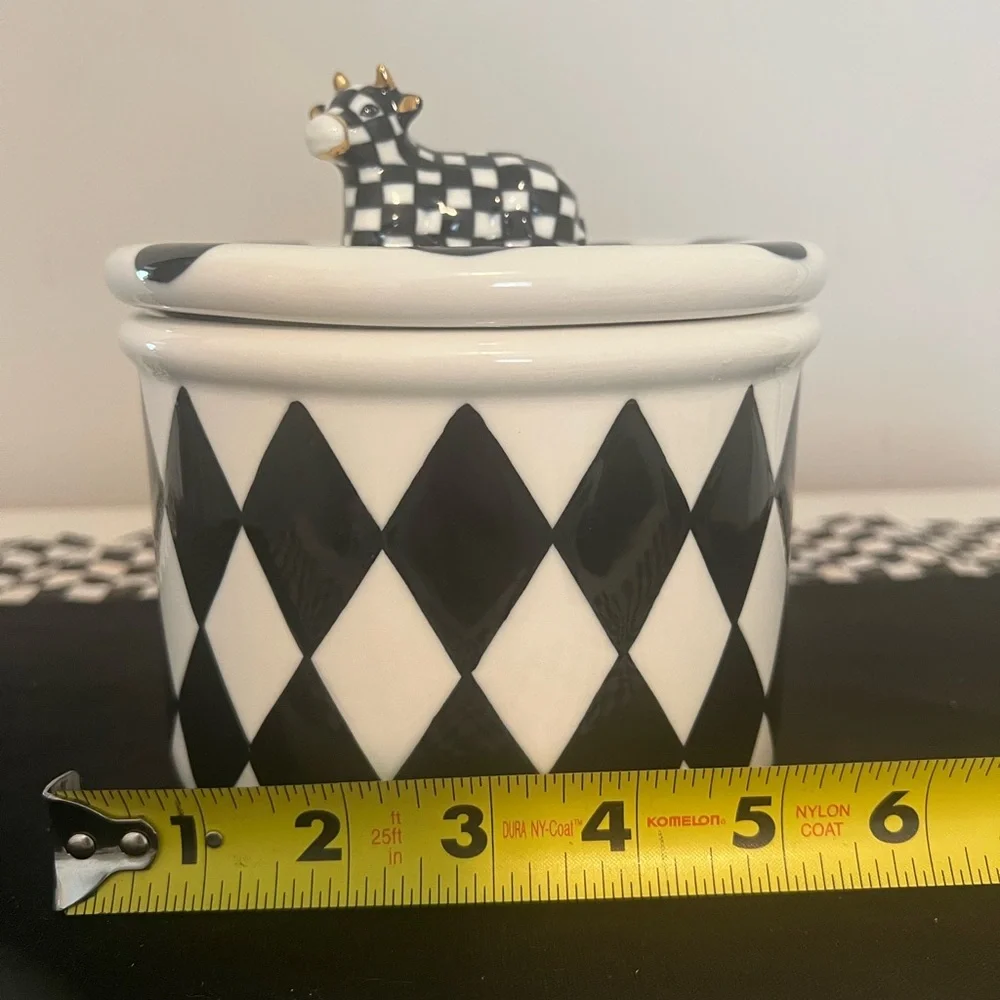 Mackenzie-Childs Cow Creamery Canister - Small one Only.  Like new.